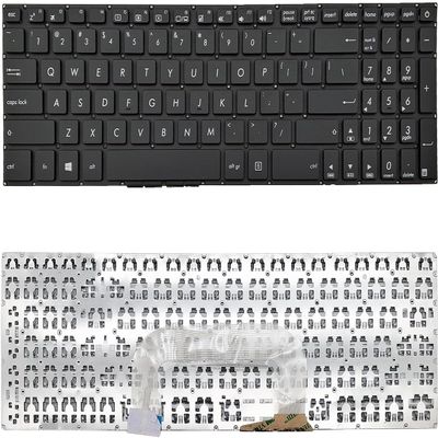 100% New 100% New Keyboard Compatible with Asus VivoBook X405 X505 X705 Series 17" No Backlit US Layout