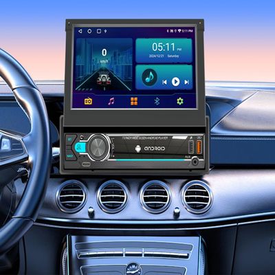 7" Double Din Car Stereo General Universal with Wireless CarPlay & Android Auto, Car Audio Receivers GPS Back Camera MP5 Player Bluetooth 5.1 FM SWC RDS Mirror Link Android 13 2G+64G