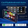 9" Touch Screen Radio Head Unit Car Radio Stereo for Volkswagen VW with Android 13 CarPlay & Android Auto GPS Bluetooth 5.1 FM RDS SWC Mic Voice Control Backup Camera 2G+64G view 2