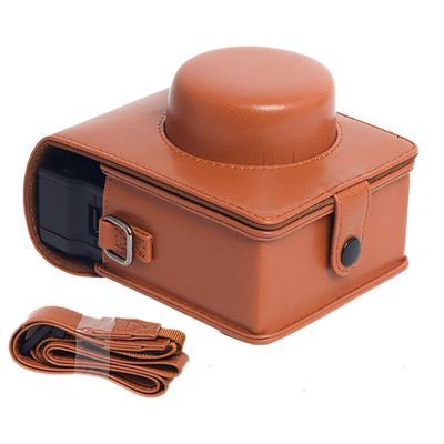 ECVGHD Stylish PU Camera Bag for Automat Daily Use and Photography Fan