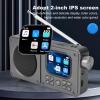 Yoidesu Portable Video Radio with 2.01 Inch Screen, BT 5.4 Speaker, AM FM Tuner for Music Movies Learning with Earphone Jack view 2