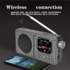 Yoidesu Portable Video Radio with 2.01 Inch Screen, BT 5.4 Speaker, AM FM Tuner for Music Movies Learning with Earphone Jack view 4