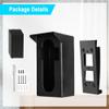 Deskbloom Vinyl Siding Mount Bracket for Ring Video Doorbell, Weather-Resistant Cover Keeps Camera Facing Straight for Enhanced Home Security view 2