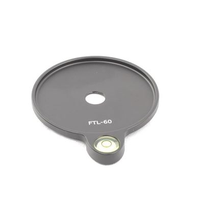 ECVGHD Machined Tripod Spirits Level Plate 60mm for Precise Camera Alignment