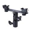 ECVGHD Hot Shoe Mount Adapter Dual Screws Bracket Stand Holder for DSLR Camera view 1