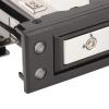 3.5in Internal HDD Enclosure, SATA III Hot Swappable Hard Drive Tray, Aluminum Alloy Trayless Design with Cooling Fan, 6Gbps Transfer Speed for Desktop PC and Server Storage view 2