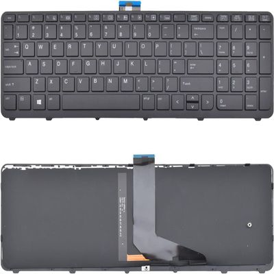 100% New 100% New Keyboard Compatible with HP ZBOOK 15 G1 ZBOOK 15 G2 ZBOOK 17 G1 ZBOOK 17 G2 Series (with Backlight,No Pointer)