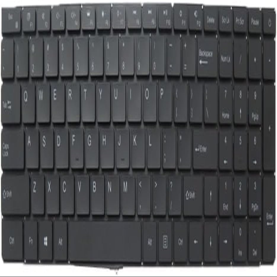 100% New 100% New Keyboard for KUU Yepbook Pro 15.6 Inch English US with Backlit Black New
