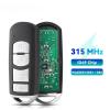 for Mazda 3 6 CX-3 CX-5 Miata Speed 3 SKE13D-01 SKE13D-02 315/433MHz ID49Chip Promixity Card Remote Control Car Key(4 Buttons SUV) view 2