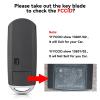 for Mazda 3 6 CX-3 CX-5 Miata Speed 3 SKE13D-01 SKE13D-02 315/433MHz ID49Chip Promixity Card Remote Control Car Key(4 Buttons SUV) view 3