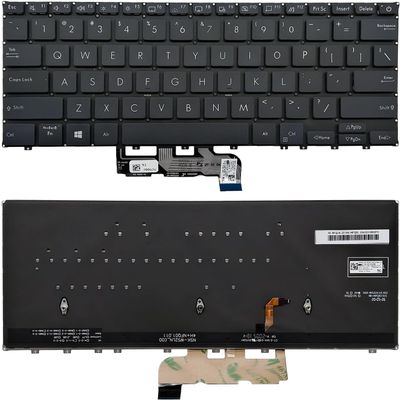 100% New 100% New Keyboard Compatible with Asus ExpertBook B9 B9450 B9450F B9450FA Backlight US Layout Black