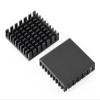 100Pcs/1pc 28 * 28 * 6mm Aluminum Alloy Heatsink Radiator Heat Sink Electronic Cooling Radiator Cooler(2pcs) view 2