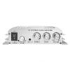 Aramox Car Amplifier 12V, 2.1 Channel Mini Stereo AMP with Heavy Bass Technology 40W X 2 + 60W Subwoofer for Car Boat Motorcycle view 4
