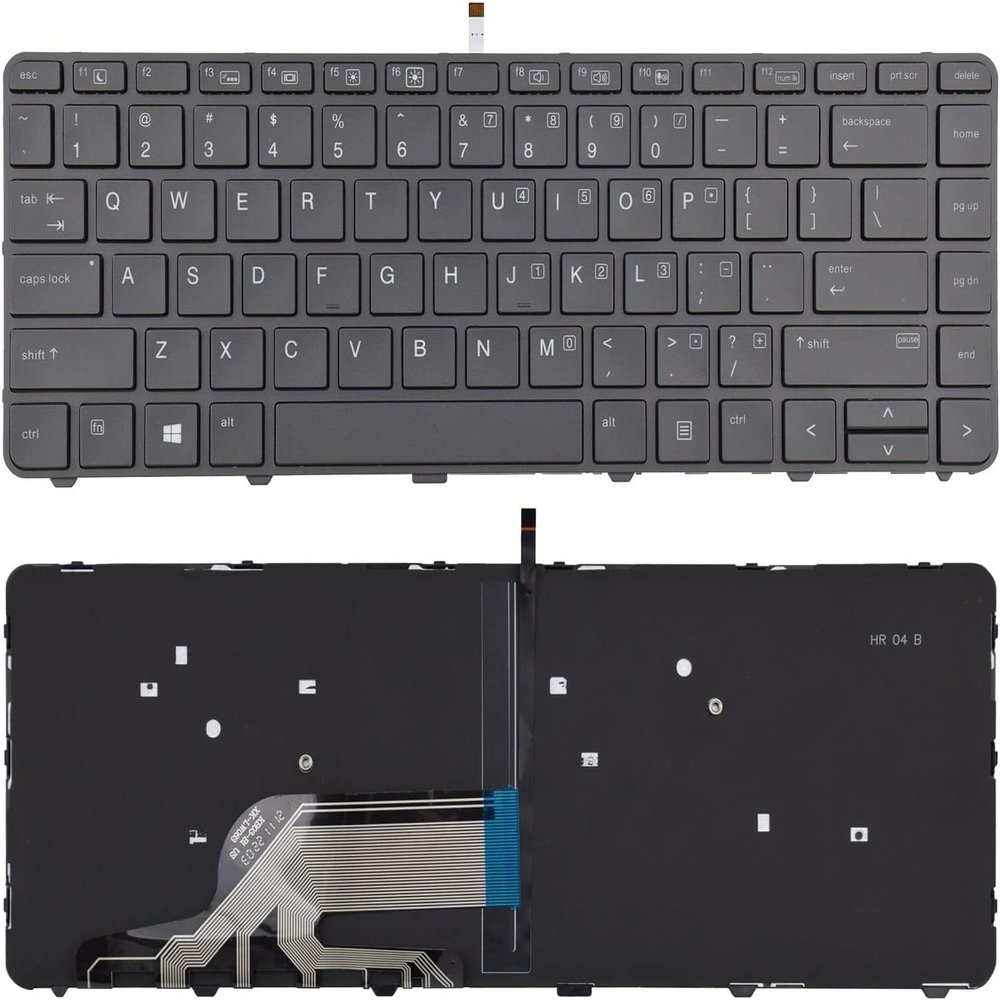 100% New 100% New Backlit Keyboard Compatible with HP Probook 430 G3 430 G4 440 G3 440 G4 445 G3 640 G2 645 G2 640 G3 645 G3 HSTNN-Q98C (Backlit)