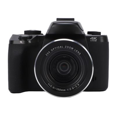 ASHATA 4K Mirrorless Camera, 75MP Digital Camera for Photography with 20X Optical Zoom WiFi 4K Video Camera for Vlog Travel