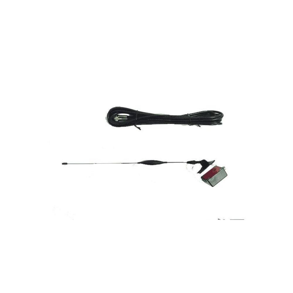 Casafoyer Tracker- 800 & 1900 MHZ Dual Band HIGH Performance 3DB GAIN Glass Mount Cellular Antenna KIT with RG58U Coax Cable & FME Connector - (Pack of 2)