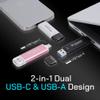 Casafoyer 1TB Portable SSD USB 10Gbps with Type-C and Type-A - (Pack of 2) view 2