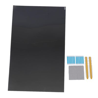 27 Inch 16:10 Computer Privacy Screen Filter, Anti Glare Anti Blue Light Screen Protector, Clear View Scratch Privacy Filter with Adhesive Strips for Desktop Monitors in