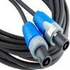 Casafoyer SpeakonCable with NeutrikConnectors (25', NL2-NL2) - (Pack of 2) view 2