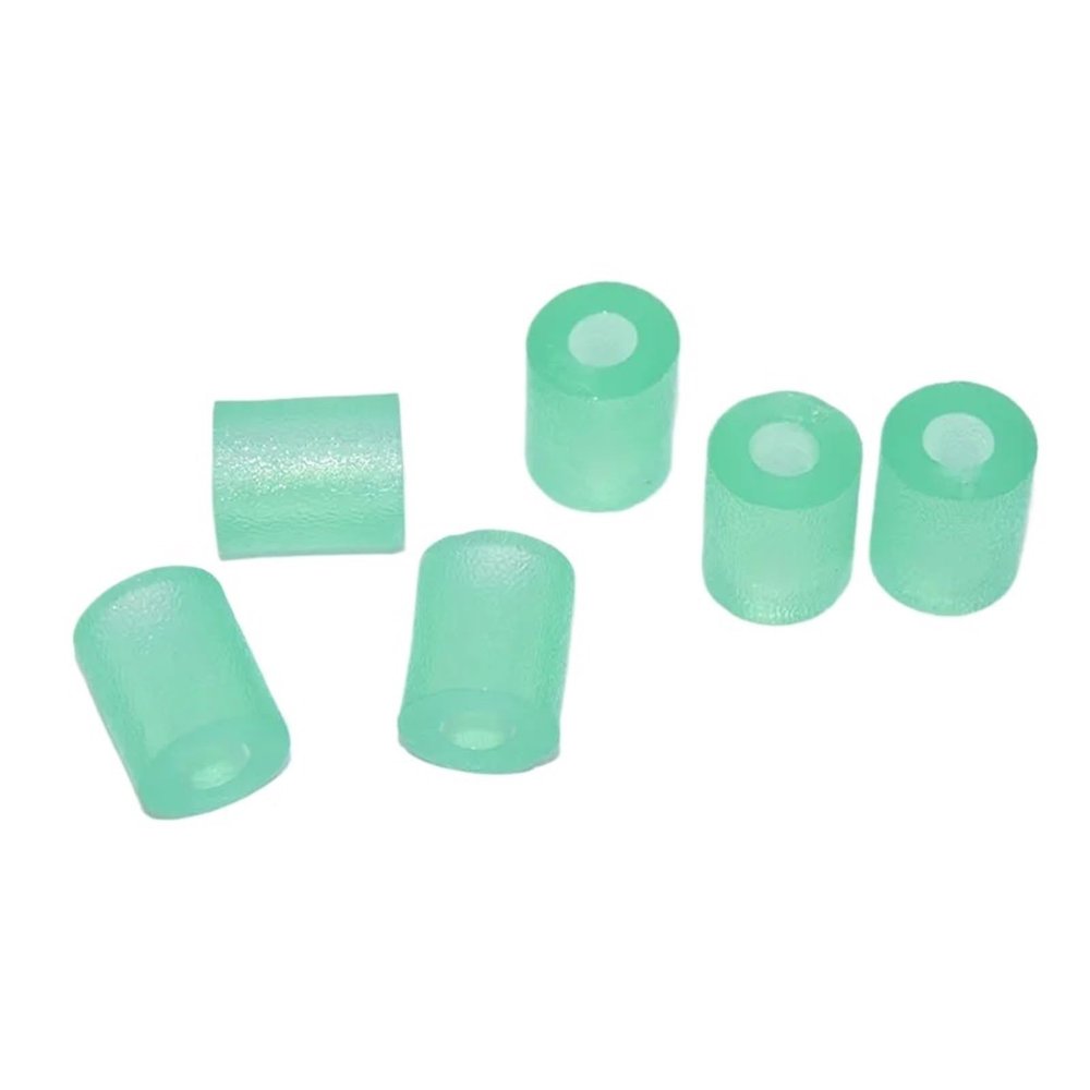 10PCS Green Tires Pickup Roller Rubber 2F906240 2F906230 2CL16050 for Kyocera FS1100 2810 1370 1300 1028 2000 3900 4000