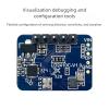 24GHz Module LD2410C Soldered Header Pins Integrated Low Power Compact Square Size Motion Detector view 4
