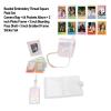 Asixxsix Accessories Kit Compatible with Instaxs Mini 12 Instant Camera, Include PU Leather Camera Case, Photo Album and Frames, DIY Sticker, Boarding Pass Shell (White) view 2