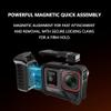 Camcozy Street Grip Kit for Insta360 Ace Pro 2/Ace Pro/Xplorer, Aluminum Quick-Release Cage with Handle, Cold Shoe Mount, Tool-Free 1/4" C-Screw  Midnight Black view 4