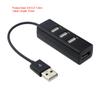 CompuCablePlusUSA USB-A 2.0 Male to 4-Port USB-A 2.0 Female Hub Adapter, 480Mbps High-Speed Data Transfer - Portable Splitter for Laptop, PC, & Mac (Data Sync Only) view 2