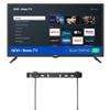 ONN 32-inch Roku Smart TV LED + Free Wall Mount with Wi-Fi Connectivity and Mobile App | Flat Screen TV Compatible with Apple Home Kit | Alexa and Google Assistant(Renewed) view 1
