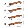 Whoasyst Modern MultiFunctional Monitor Stand Risers Spacious Storage Shelf Ergonomic Design Office Home Use Metal Frame PC Monitor Stand With Storage view 3