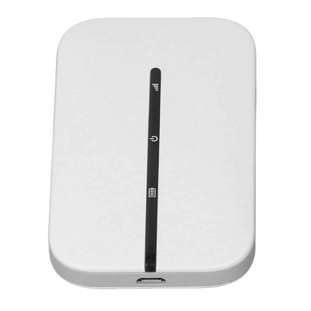 SUNGOOYUE UltraFast White Unlocked 4G LTE Mobile Hotspot 300Mbps 2100MAh Support 10 Users Sharing for Travel Business Trip - Portable Router