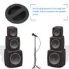 BESPORTBLE 8pcs Recessed Loudspeaker Handles Plastic Audio Speaker Cabinet Pulls for Stage Party Studio Use Black view 2
