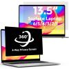 LUSA DESIGN 360Privacy Screen for Microsoft Surface Laptop 13.5 inch 5/4/3/2/1, Surface Laptop Privacy Film Filter All Round Anti Peeping Blue light Glare Screen Protector view 1