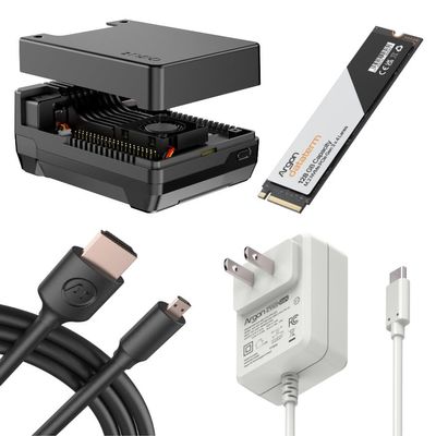 Argon ONE V5 Single M.2 NVME SSD Case Kit (128GB)