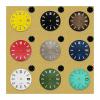 30.5mm S Logo Dial Fit NH35/NH36/4R/7S Movement Green Luminous Watch Modification Accessories Stripe Dial(Er02) view 2