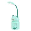Toddmomy USB Charging Eye Care Desk Lamp for Students Energy-Saving Night Light with Phone Holder Multi-Function Reading Lamp for Dorm Study Green Random Color view 1