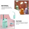 Toddmomy USB Charging Eye Care Desk Lamp for Students Energy-Saving Night Light with Phone Holder Multi-Function Reading Lamp for Dorm Study Green Random Color view 3