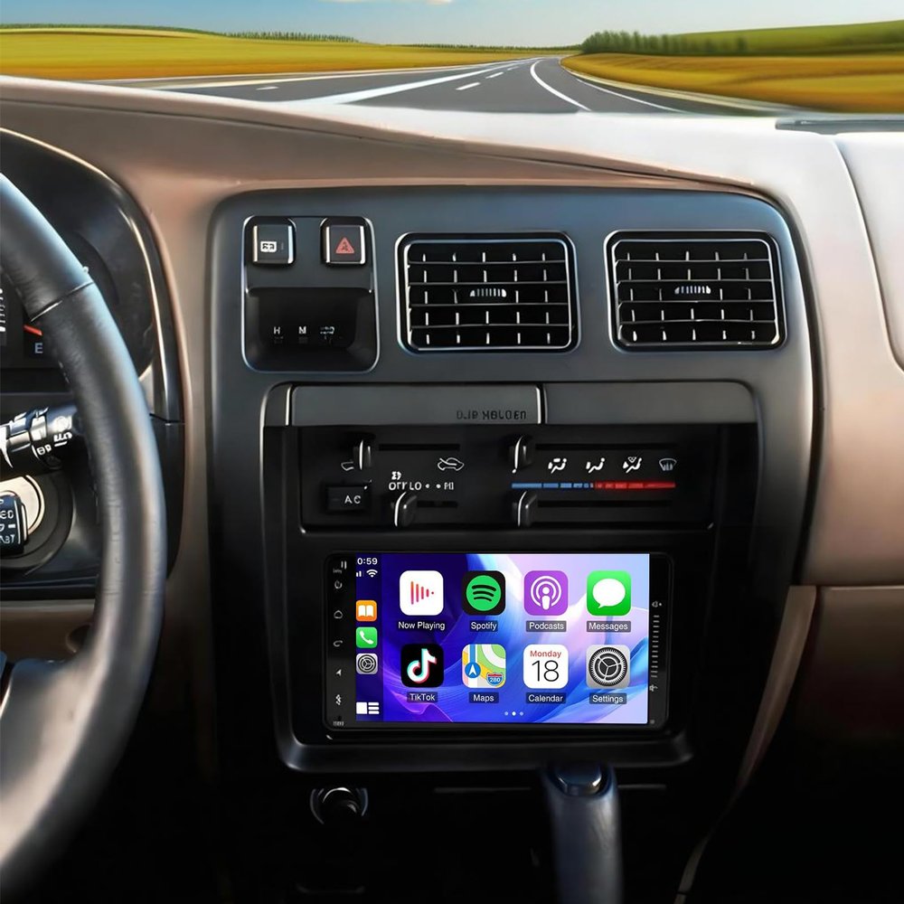 4+64G Android 13 Car Stereo for Toyota 4runner 1996 1997 1998 1999 2000 2001 2002 Radio Wireless Carplay Android Auto, 7IN IPS Touch Screen 5G WiFi/GPS Navi/FM RDS/EQ/DSP HiFi Audio/Camera/MIC