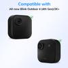 5 Pack Weatherproof Silicone Case Cover for All-New Blink Outdoor 4 (4th Gen), Full Camera Protection, for Blink Outdoor 4 Security Camera Accessories (White) view 2