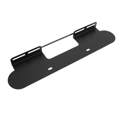SUNGOOYUE Speaker Wall Mount, Heavy Duty Max Load 22lbs Universal Steel TV Shelf Bracket with Cable Management for G2 and Other Soundbars for Surround Sound Speakers (Black)