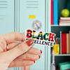 3 Pcs Black Excellence Sticker, Pan African Pride Vinyl Decal, Inspirational Empowerment Equality Diversity Sticker Pack for Laptop, Water Bottle, Notebook, Gift for Black History Month (S1, 5 inch) view 2