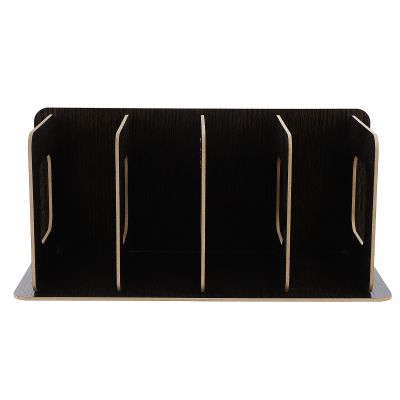 CIYODO Wooden CD Storage Rack Desktop Organizer Disc Holder for Home Office Bedroom Lightweight Shelf for DVDs Records and Media Storage