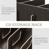 CIYODO Wooden CD Storage Rack Desktop Organizer Disc Holder for Home Office Bedroom Lightweight Shelf for DVDs Records and Media Storage view 4