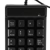 TengXiCLP Wired Number Pad, Numeric Keypad with USB Connection, 19 U Shaped Keys for Comfortable Typing, Plug and Play Compact Design for Laptop PC Desktop, Durable ABS Material view 4