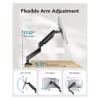ADBWEKKF Single monitor stand arm computer aluminum alloy desktop stand screen adjustable mechanical arm office monitor stand view 2