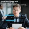 AI Smart Glasses, Support 160+ Languages Real-Time Translation, Photochromic Translation Glasses with Speakers & Mic, Audio & Video Call, Unisex Design Bluetooth Glasses for Travel, Study & Business view 3