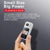 LICAEVEY Thumb Action Camera 1080P, Magnetic Wearable Camcorder with One Click Recording & 180 Rotation, Portable for Cycling Travel Pet Vlog (White) view 4
