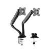 ADBWEKKF Double Arm TV LCD Monitor Desktop Mounting Bracket Art Rotating Gas Spring - view 1