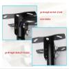 (0.65m-0.9m) Steel 200X200 30 Inch 27 Inch 32 Inch 20 Down Tilt TV Wall Mount Bracket LCD Ceiling Bracket LED Bracket TV Stand view 3