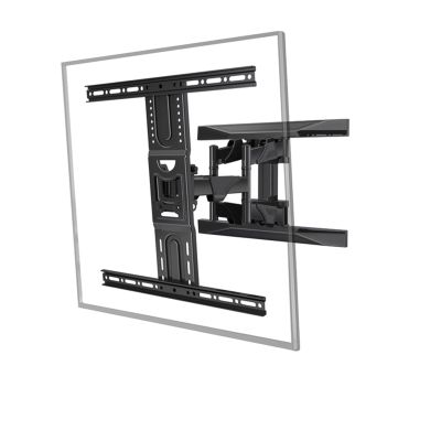45-75 inch TV Wall Mount Flat Panel LED LCD Monitor mounting Bracket MAX. Hole Distance 600x400mm Load Bearing 45.5 kg